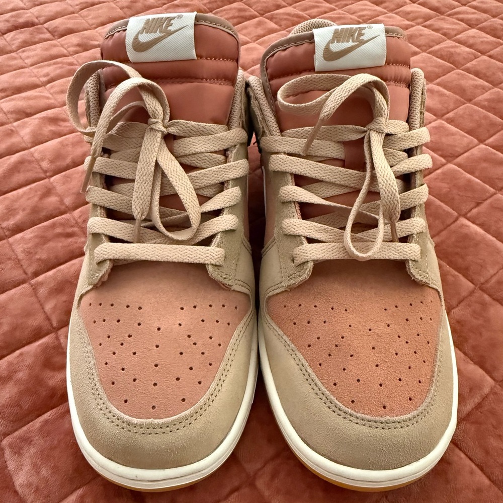 Nike Dunk Low Retro SE in the "Hemp/Terra Blush" colorway - Picture 3 of 7